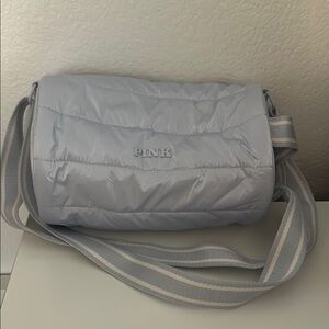 PINK Victoria's Secret Light Gray Bag